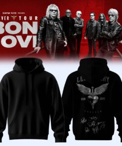 BON JOVI “Forever Tour” Signature Collection Limited Edition – Hoodie v4 BON JOVI “Forever Tour” Signature Collection Limited Edition – Hoodie v4
