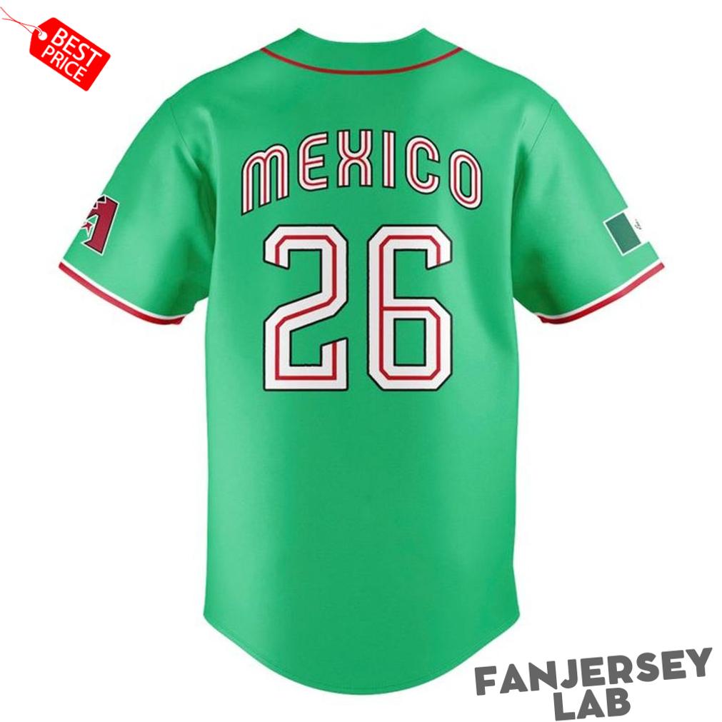 Arizona Diamondbacks 2026 Mexican Heritage Special Baseball Jersey Arizona Diamondbacks 2026 Mexican Heritage Special Baseball Jersey