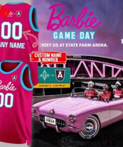 Atlanta Dream Barbie Game Day  2026 Custom Baskeball Jersey