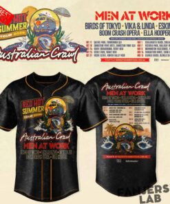 Australian Crawl – Red Hot Summer Tour 2026 Baseball Jersey