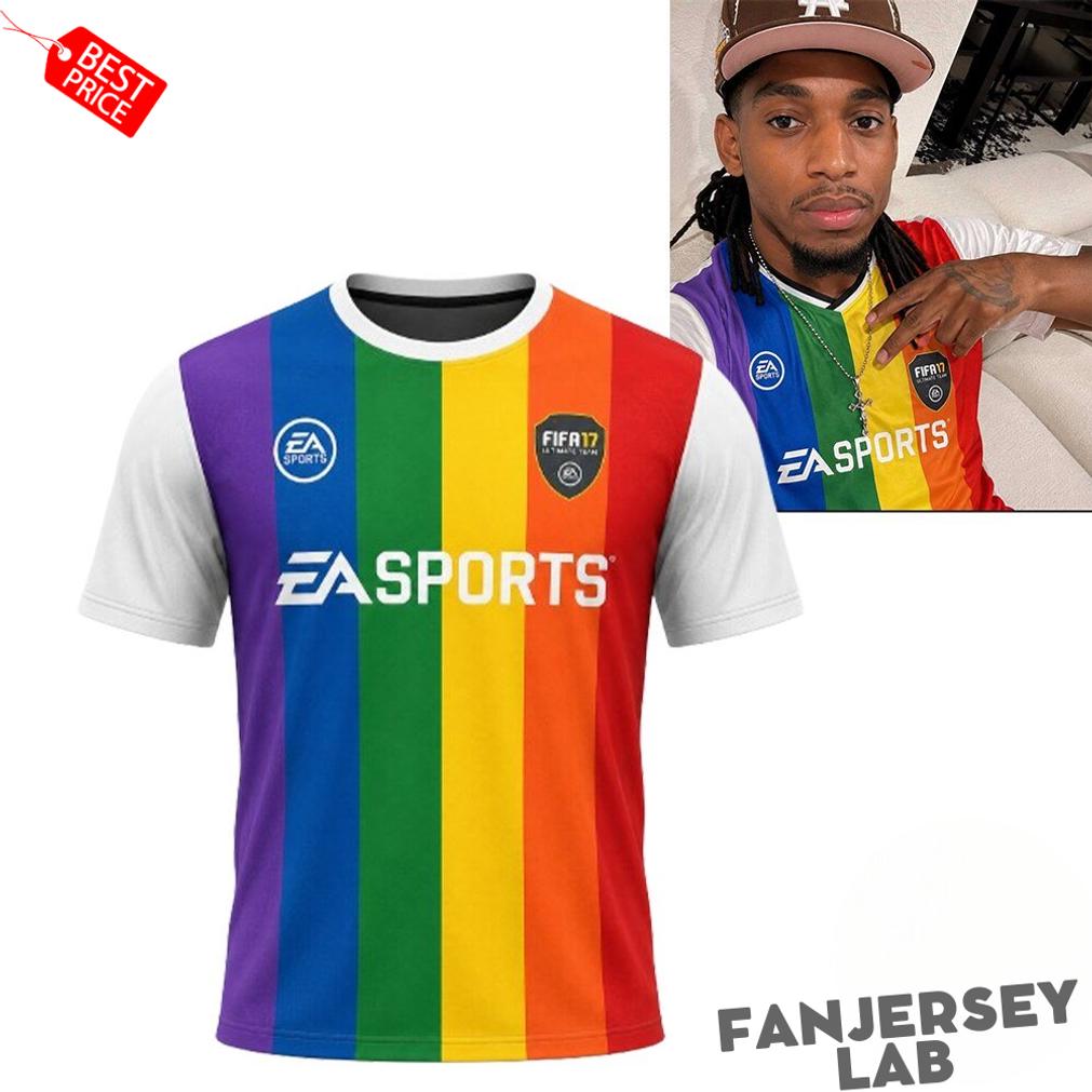 B Lou LGBT Pride Month Football Jersey 2026 B Lou LGBT Pride Month Football Jersey 2026