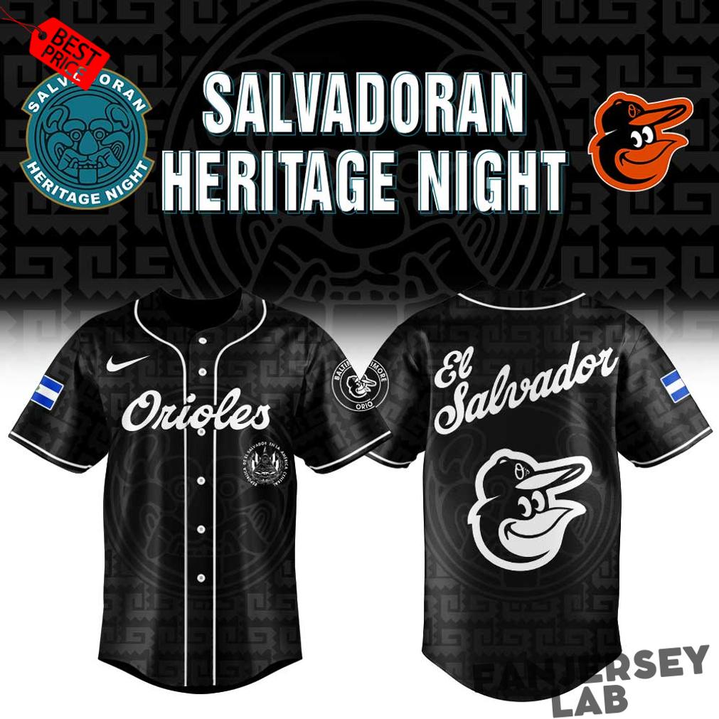 Baltimore Orioles El Salvadoran Heritage Night 2026 Limited Jersey Baltimore Orioles El Salvadoran Heritage Night 2026 Limited Jersey