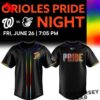 Baltimore Orioles Pride Night All One All Love Rainbow Black Baseball Jersey Baltimore Orioles Pride Night All One All Love Rainbow Black Baseball Jersey