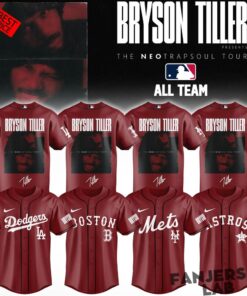 Baseball All Teams x Bryson Tiller ”The Neo Trapsoul Tour” 2026 Jersey Baseball All Teams x Bryson Tiller ”The Neo Trapsoul Tour” 2026 Jersey