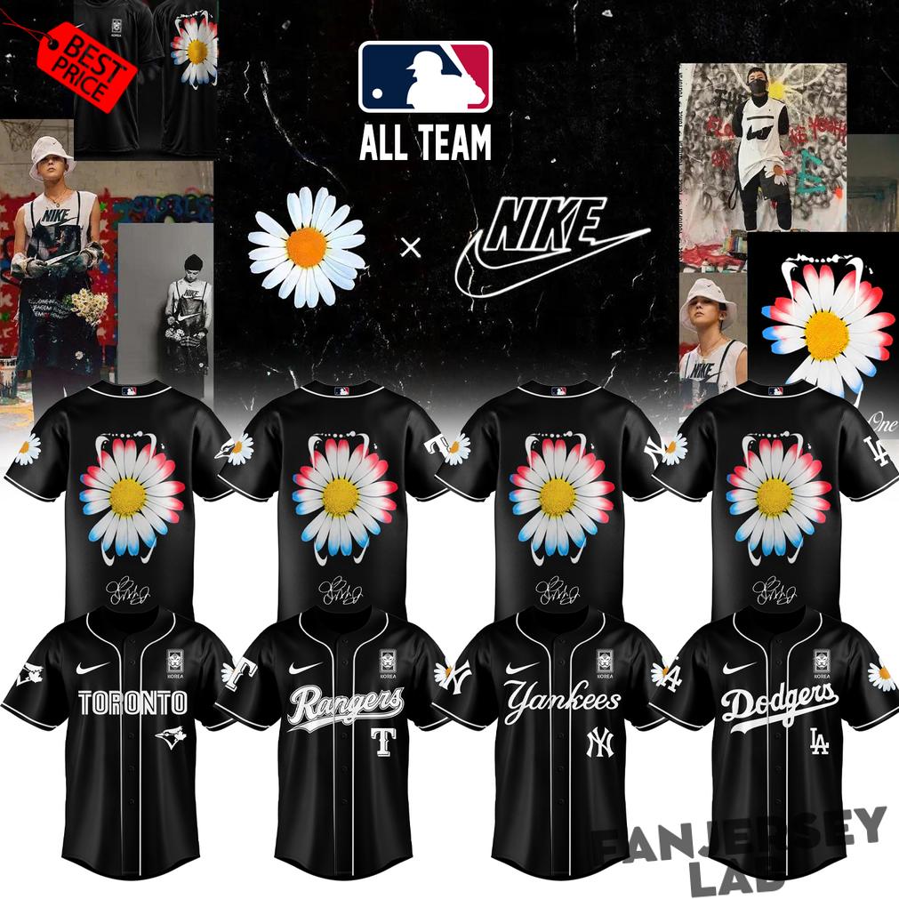 Baseball All Teams x G-Dragon’s PEACEMINUSONE Special Jersey Baseball All Teams x G-Dragon’s PEACEMINUSONE Special Jersey
