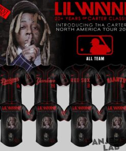 Baseball All Teams x Lil Wayne Tha Carter VI Tour 2026 Jersey Baseball All Teams x Lil Wayne Tha Carter VI Tour 2026 Jersey