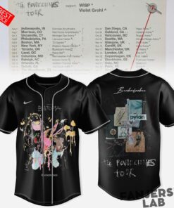 Beabadoobee  The Powerlines Tour Beatopia Baseball Jersey