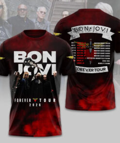 Bon Jovi – Forever Tour 2026 Limited T-Shirt v14