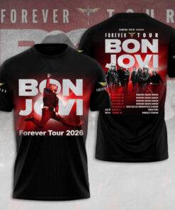 Bon Jovi – Forever Tour 2026 Limited T-Shirt v10