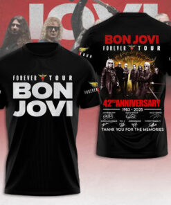 Bon Jovi – Forever Tour 2026 Limited T-Shirt v6