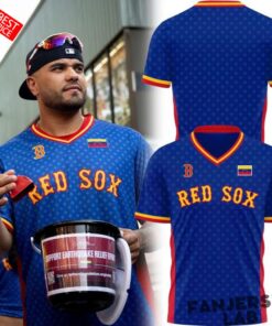Boston Red Sox x Venezuelan Heritage 2026 Jersey Shirt Boston Red Sox x Venezuelan Heritage 2026 Jersey Shirt