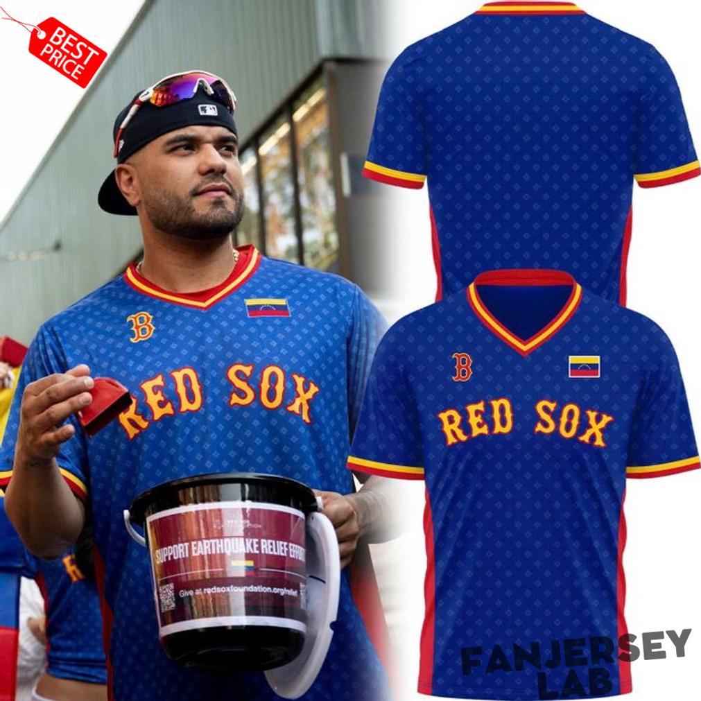 Boston Red Sox x Venezuelan Heritage 2026 Jersey Shirt Boston Red Sox x Venezuelan Heritage 2026 Jersey Shirt