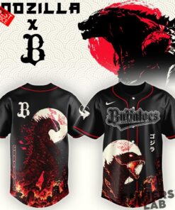 Buffaloes Godzilla Minus Zero Limited Edition Baseball Jersey