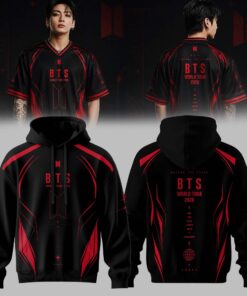 BTS Arirang World Tour 2026 “Beyond The Stage” Hoodie – Black