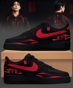 BTS Arirang World Tour 2026 “Beyond The Stage” Air Force 1 Shoes – Black