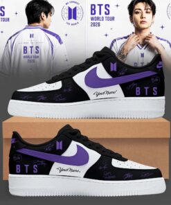 BTS Arirang World Tour 2026 “Beyond The Stage” Custom Air Force 1 Shoes