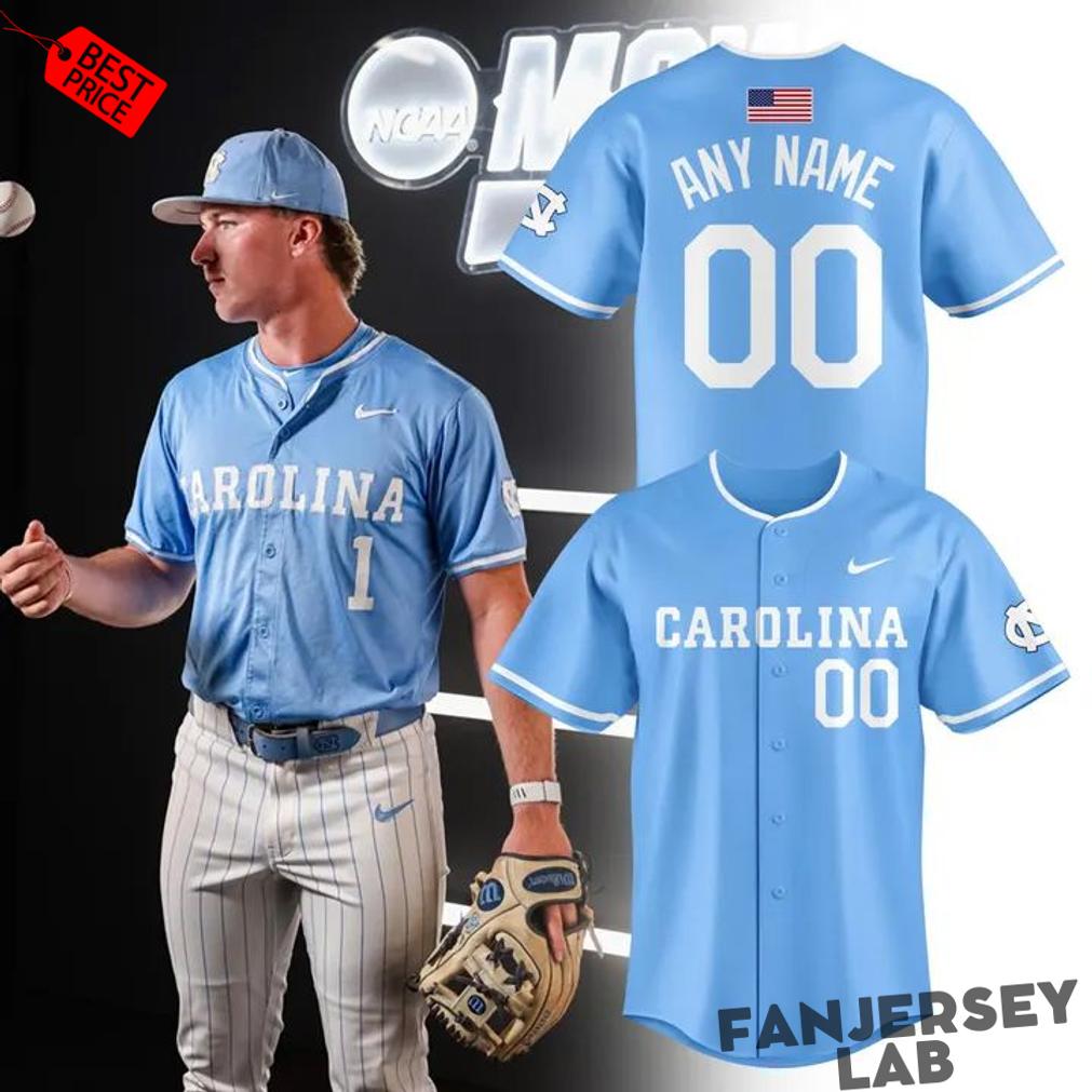 North Carolina Tar Heels 2026 ‘OmaHeels’ Baseball Jersey North Carolina Tar Heels 2026 ‘OmaHeels’ Baseball Jersey