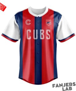 Chicago Cubs US Soccer 2026 Custom Baseball Jersey