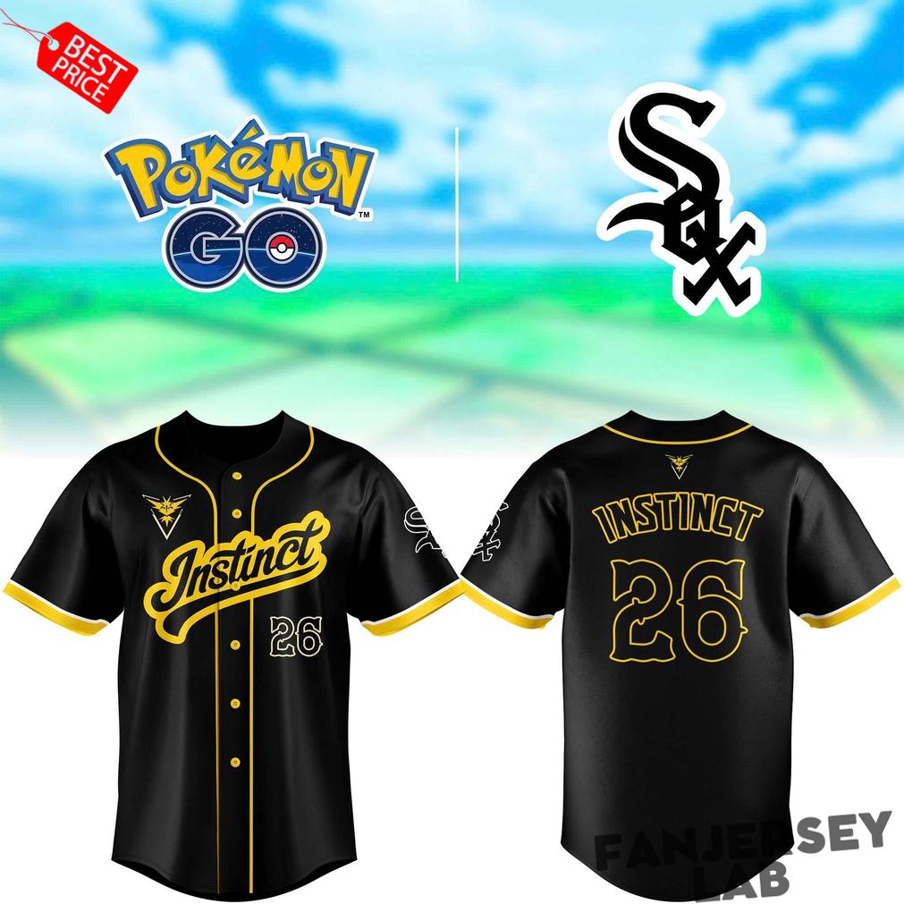 Chicago White Sox Pokémon Go Night Team Instinct Jersey – Special Edition Chicago White Sox Pokémon Go Night Team Instinct Jersey – Special Edition