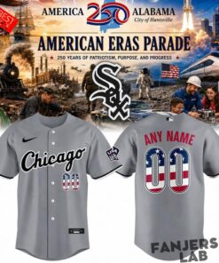 Chicago White Sox USA 250 Fourth of July Road Stadium Baseball Jersey Chicago White Sox USA 250 Fourth of July Road Stadium Baseball Jersey
