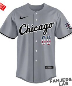 Chicago White Sox USA 250 Fourth of July Road Stadium Baseball Jersey