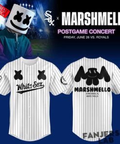Chicago White Sox x Marshmello Postgame Concerts Baseball Jersey
