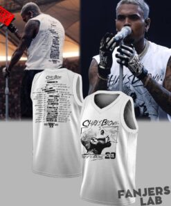 Chris Brown R&B Tour Special Jersey Shirt Chris Brown R&B Tour Special Jersey Shirt
