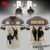 Chris Brown R&B Tour Special Football Jersey Chris Brown R&B Tour Special Football Jersey