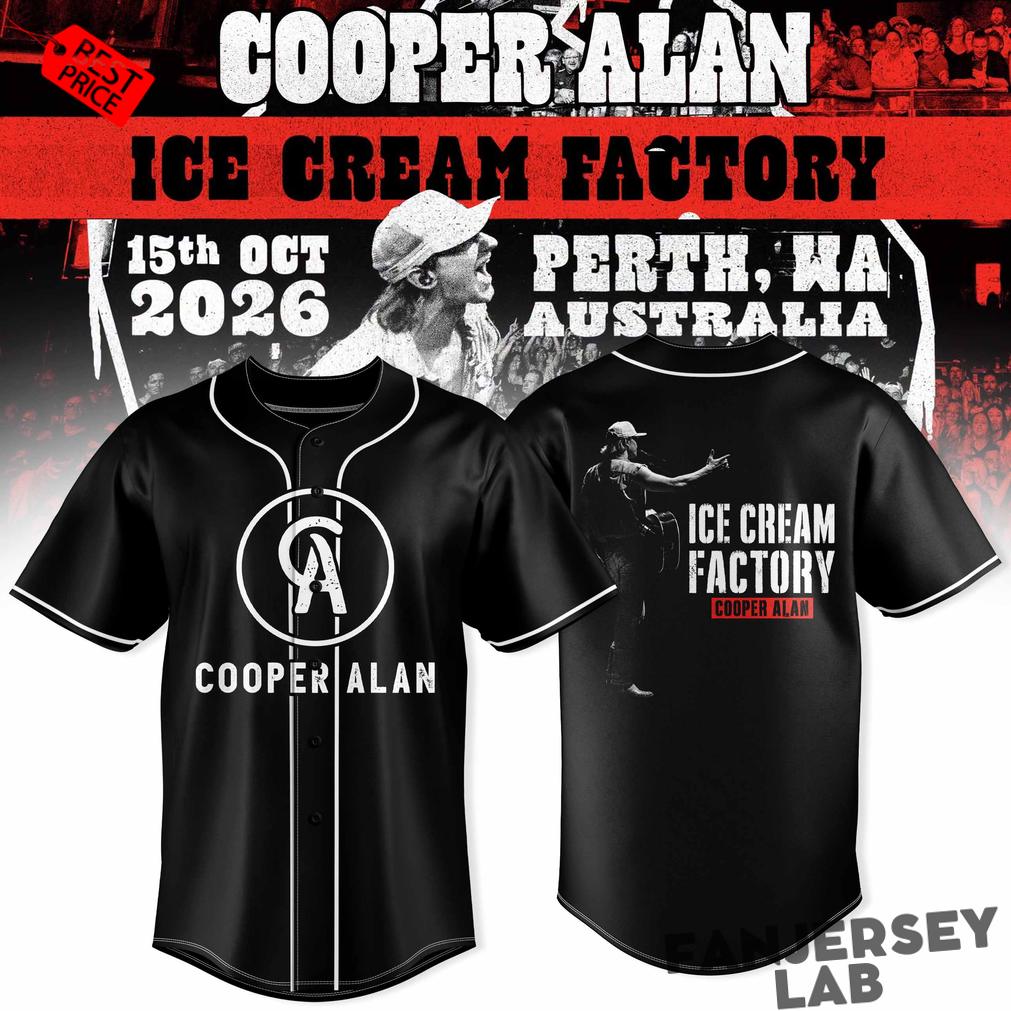 Cooper Alan – Ice Cream Factory Baseball Jersey Cooper Alan – Ice Cream Factory Baseball Jersey