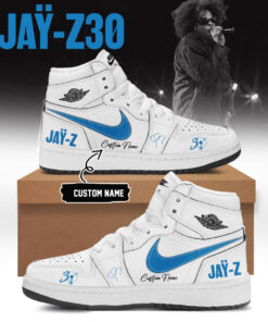 The JAŸ-Z30 Limited Edition AJ1 Shoes – White