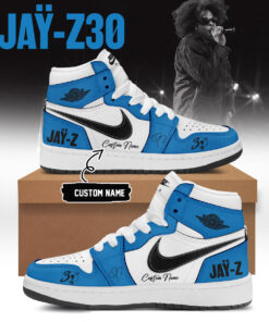The JAŸ-Z30 Limited Edition AJ1 Shoes – Blue