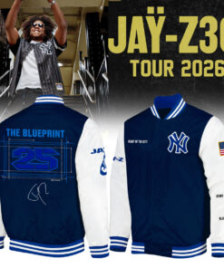 The JAŸ-Z30 Limited Edition Bomber Jacket – Blue