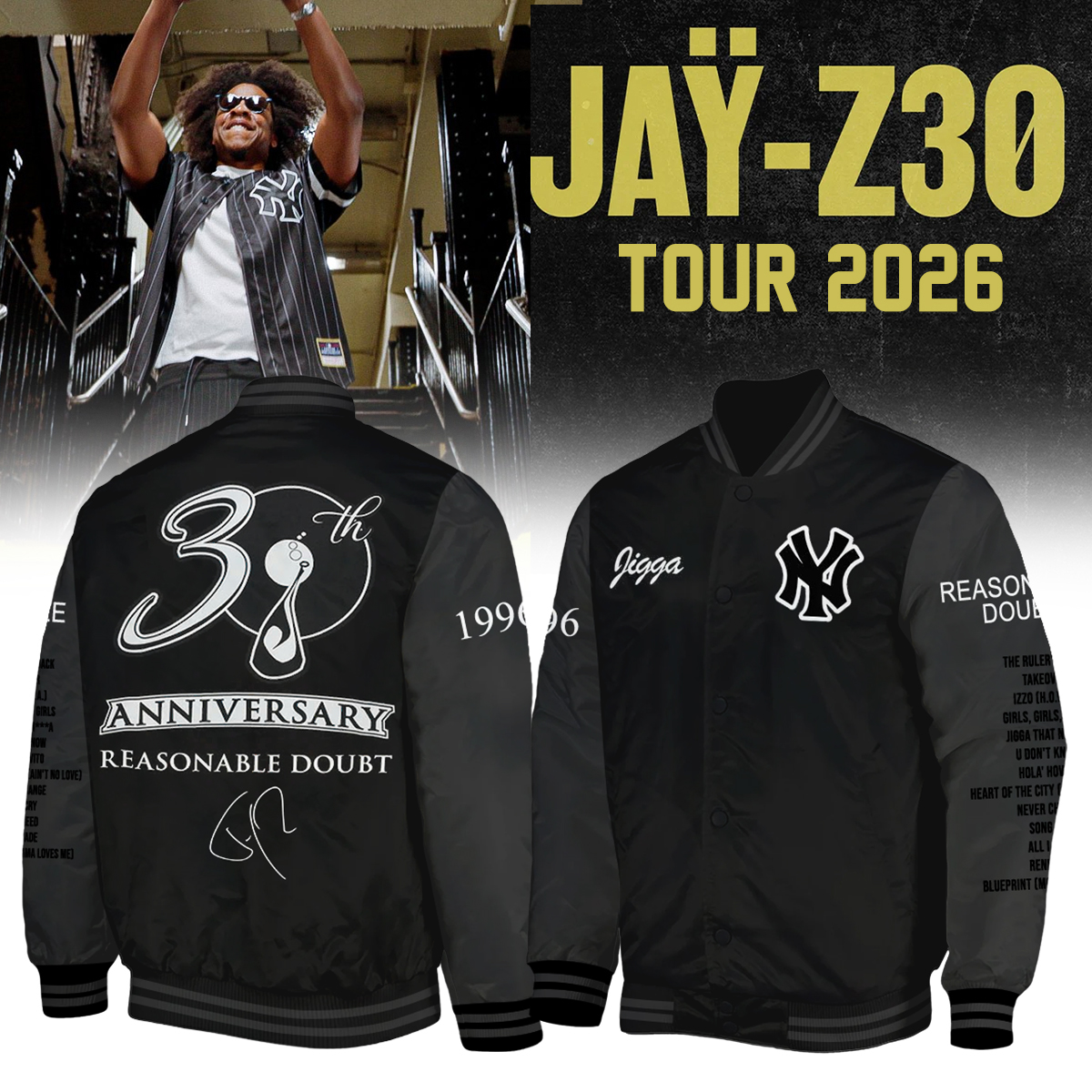 The JAŸ-Z30 Limited Edition Bomber v1 The JAŸ-Z30 Limited Edition Bomber v1