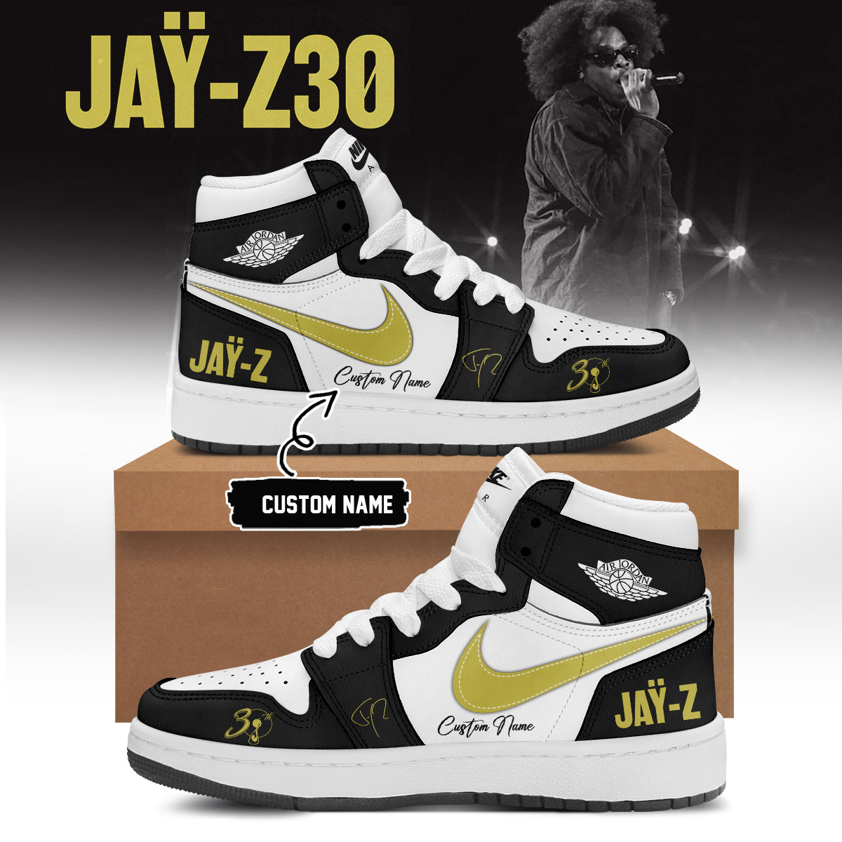 The JAŸ-Z30 Limited Edition AJ1 Shoes v2 The JAŸ-Z30 Limited Edition AJ1 Shoes v2