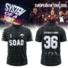 System of a Down “Europe / UK Stadium Tour 2026” signed Football Jersey v5