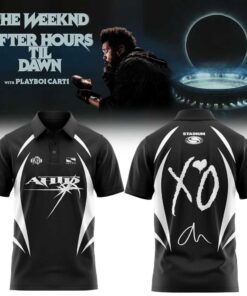 The Weeknd After Hours Til Dawn 2026 Stadium Tour Signature Limited Polo The Weeknd After Hours Til Dawn 2026 Stadium Tour Signature Limited Polo