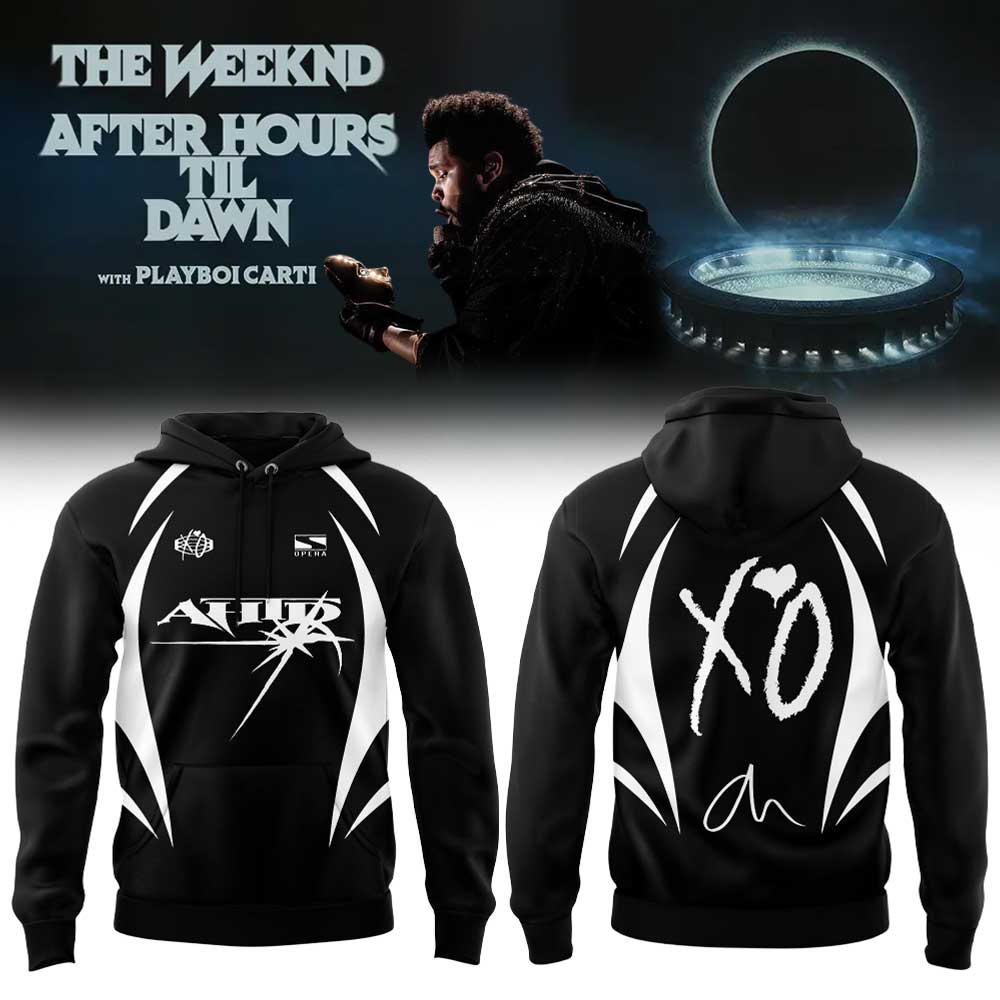 The Weeknd After Hours Til Dawn 2026 Stadium Tour Signature Limited Hoodie V4 The Weeknd After Hours Til Dawn 2026 Stadium Tour Signature Limited Hoodie V4