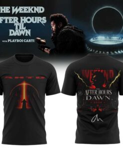 The Weeknd After Hours Til Dawn 2026 Stadium Tour Signature Limited Shirt V3