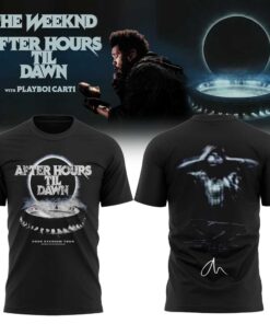 The Weeknd After Hours Til Dawn 2026 Stadium Tour Signature Limited Shirt V2