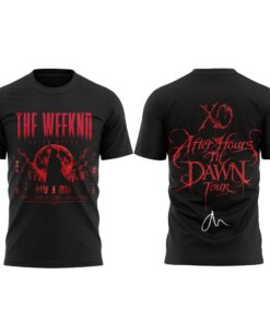 The Weeknd After Hours Til Dawn 2026 Stadium Tour Signature Limited Shirt