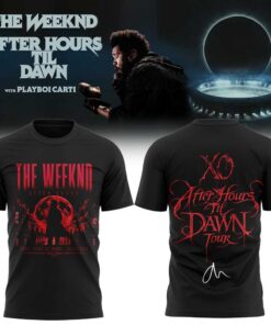 The Weeknd After Hours Til Dawn 2026 Stadium Tour Signature Limited Shirt