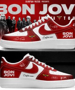 Bon Jovi – Forever Tour 2026 Signature Custom Name AF1 Shoes v2