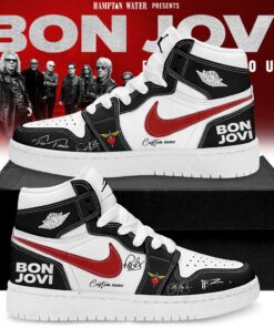 Bon Jovi – Forever Tour 2026 Signature Custom Name AJ1 Shoes v2