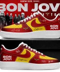 Bon Jovi – Forever Tour 2026 Signature Custom Name AF1 Shoes v3