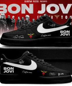 Bon Jovi – Forever Tour 2026 Signature Custom Name AF1 Shoes v5
