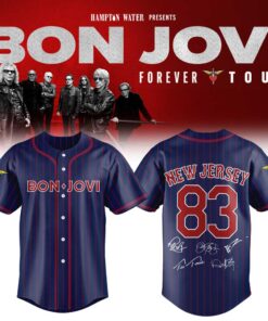 Bon Jovi – Forever Tour 2026 Limited Baseball Jersey Bon Jovi – Forever Tour 2026 Limited Baseball Jersey