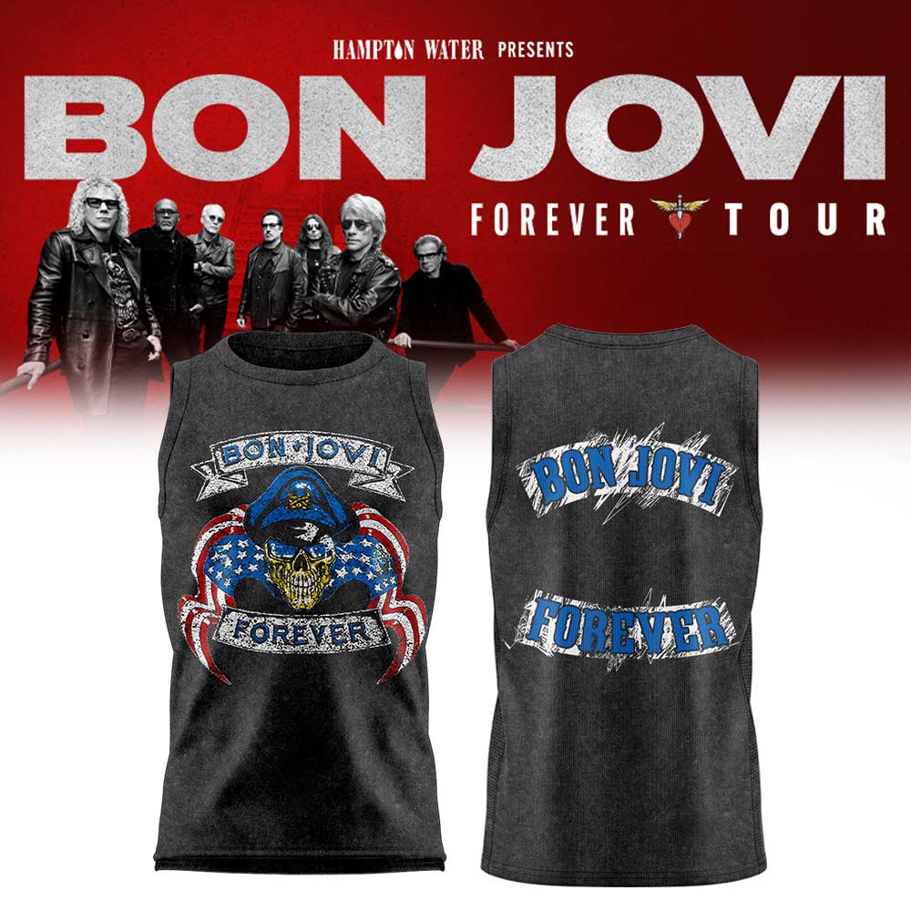 Bon Jovi – Forever Tour 2026 Basketball Jersey Bon Jovi – Forever Tour 2026 Basketball Jersey