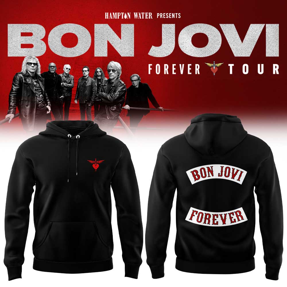 Bon Jovi – Forever Tour 2026 Limited Hoodie v3 Bon Jovi – Forever Tour 2026 Limited Hoodie v3