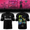 Las Vegas Raiders x Ed Sheeran LOOP Tour 2026 Football Jersey – White Las Vegas Raiders x Ed Sheeran LOOP Tour 2026 Football Jersey – White