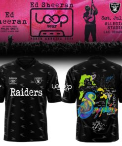 Raiders x Ed Sheeran The Loop Tour 2026 in Allegiant Stadium Signature Football Jersey Raiders x Ed Sheeran The Loop Tour 2026 in Allegiant Stadium Signature Football Jersey
